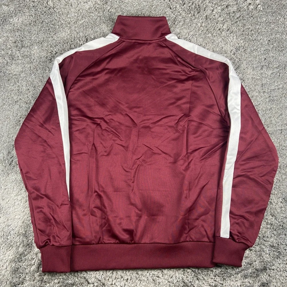 Puma TMC Hussle T7 Jacket Mens M Burgundy Track Jacket Nipsey Hussle 534808-05